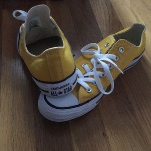 Yellow Converse Sneakers